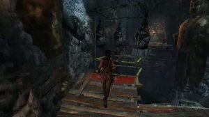 tomb raider гробница и деревня