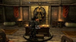 Skyrim Getting Married to Aela the Huntress - Married Trophy