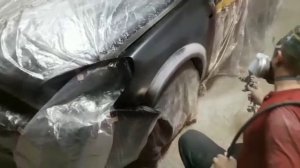 Опель астра покраска крыла