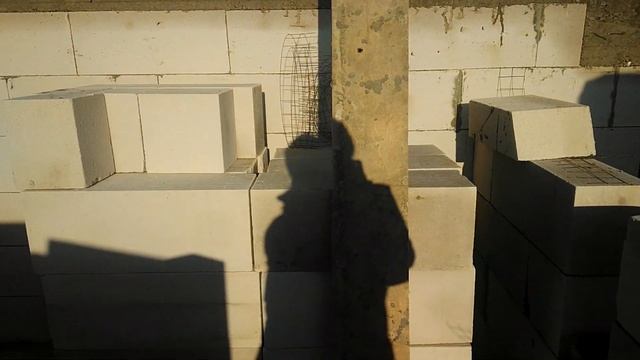 14.03.2019. Возведение стен второго этажа. смотреть онлайн