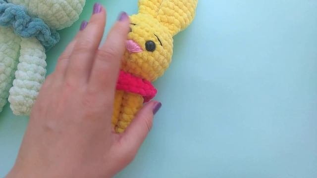 Плюшевая пряжа Welutto и Dolce в чем разница? Новая игрушка из плюша. Пряжа из Леонардо.