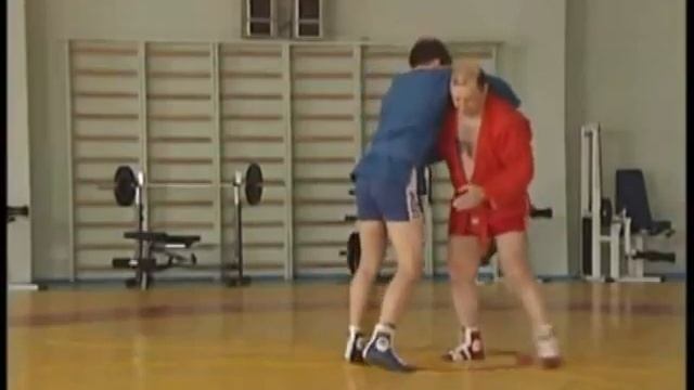 Самбо Передняя пдсечка от бокового переворота смотреть онлайн