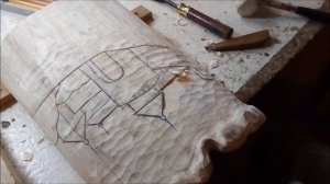 Вырезаем вместе, детально резное панно на горбыле. Резьба по дереву - Wood carving.