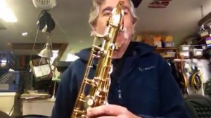 Yamaha YTS-275 tenor sax #32338 demo