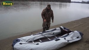 Лодка Инзер 330.Тест на воде.Легкая сборка пайольной лодки-КАК?