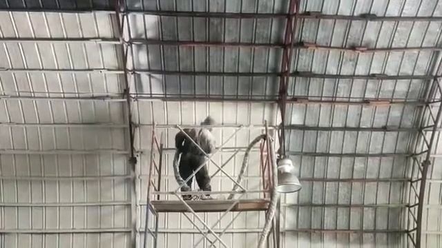 Утепление промышленного здания пенополиуретаном. смотреть онлайн