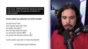 Você está no Nicho errado? Pare de perder tempo!