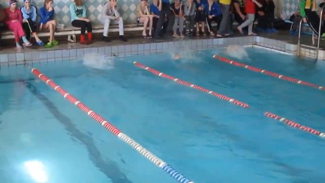 05. 50 метров вольным стилем, девочки средней возрастной категории смотреть онлайн