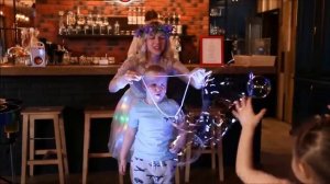 Шоу мыльных пузырей "Оля-ля!" на детский праздник!