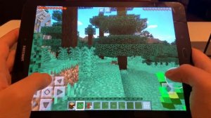 MINECRAFT Mobile - Samsung Galaxy Tab S3