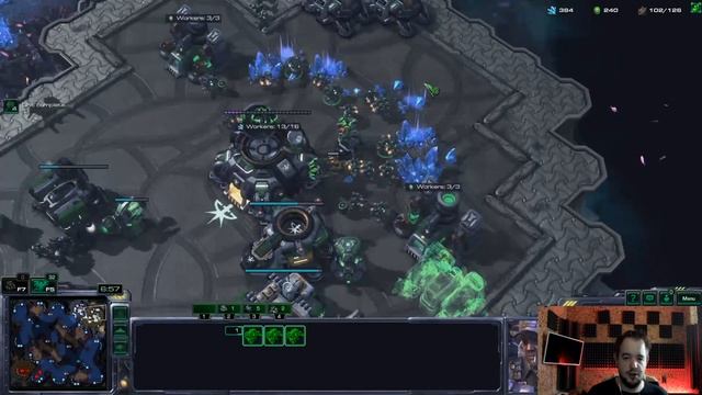 С чего начать играть за террана |как играть за терранов в starcraft 2