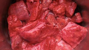 Гуляш из легкого