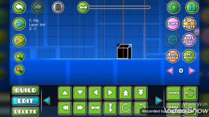 Как сделать 3D куб в geometry dash.