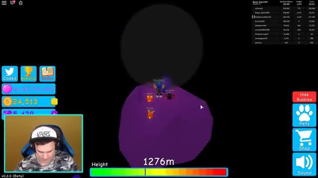 Симулятор ЖВАЧКИ ► НАДУЛ СУПЕР-ЖВАЧКУ +50.000 МАССЫ !!! Roblox смотреть онлайн