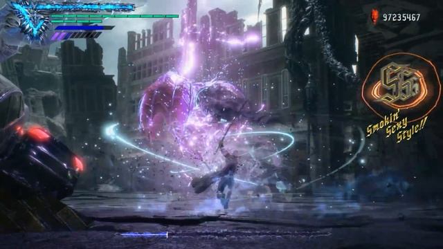 DMC5 Vergil vs Cavaliere Angelo DMD No damage смотреть онлайн
