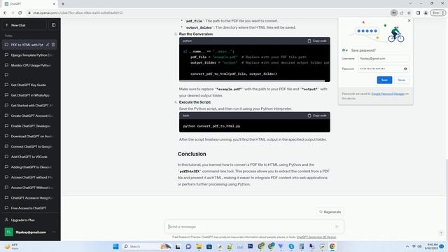 Converting PDF to HTML with Python смотреть онлайн