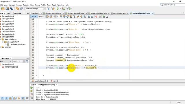 JAVA Date Time Api and JFrame Form смотреть онлайн
