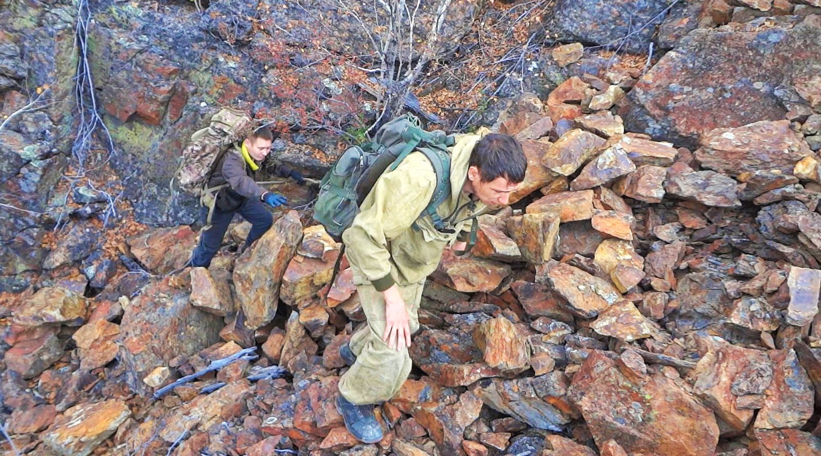 Каменное масло в Забайкальских горах