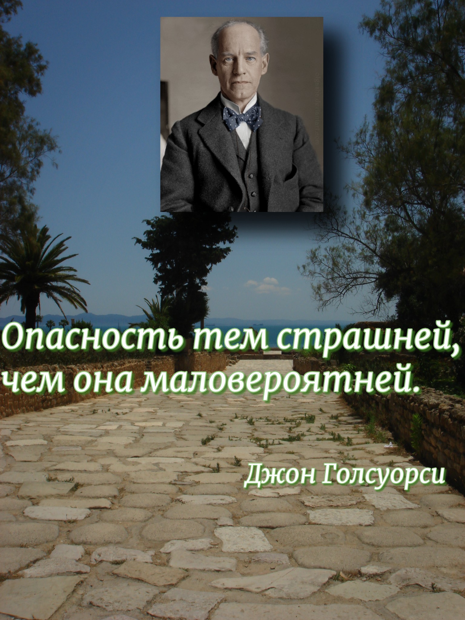 Рациональные мысли классика английской литературы, нобелевского лауреата Джона Голсуорси.