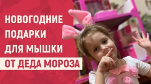 Новогодние подарки для детей от Деда Мороза - Кукла Барби, Большой дом вилла для Barbie 4K