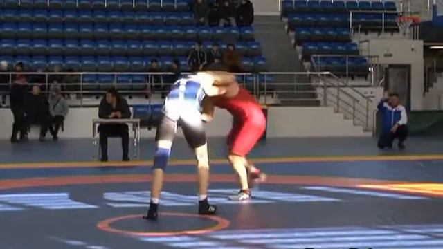 Вольная борьба. Первенство Кыргызстана-2017 (юниоры). 96 кг 1\4 Анарбек Маратов-Талантбек у.Канторо смотреть онлайн