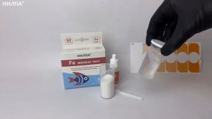 Индикатор «НИЛПА® Fe Тест-железо». Для измерения уровня железа в пресноводных и морских аквариумах.