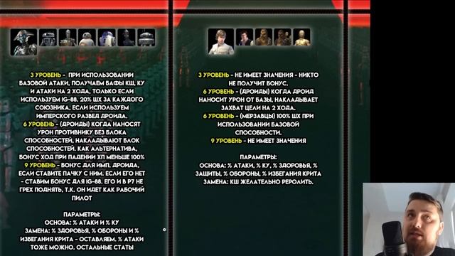 ЛУЧШИЕ пачки для 6 набора датакронов - с объяснениями! - SWGOH смотреть онлайн