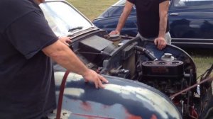 Andy Hutzel and Vernon Atterberry 1963 Bull nose GT engine