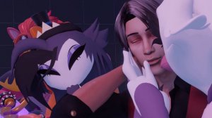 Mangle Roxy "little" drunk (Security Breach Animation)