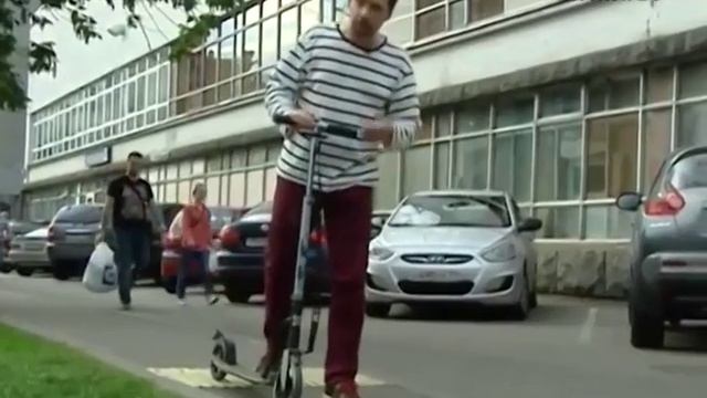 Самокат - это просто. Как перешагивать препятствия