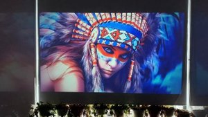 Everycom M7 LED mini HD projector, Support AC3, 1280*720p optional