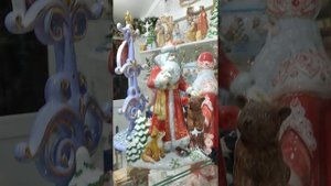 Ярославская майолика. Сказочные фигурки. Москва. Новогодний ГУМ. 03.01.2023 ,Часть 1....