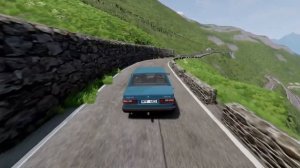 BeamNG Drive | Volvo 740 Mountain Drive | Gameplay