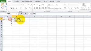 57   Función excel log, ln, log10 1