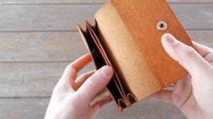 РУЧНАЯ РАБОТА. Кошелек женский из натуральной кожи Pueblo.