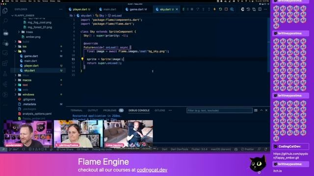 Flutter Game Tutorial - making Flappy Bird clone смотреть онлайн