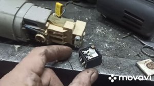 Зубр УШМ 125 - 1200 ЭмЗ вышел из строя выключатель - опять колхозим