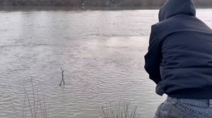 СНОВА НА РЫБАЛКУ! РЕКА КУБАНЬ В ДЕКАБРЕ.