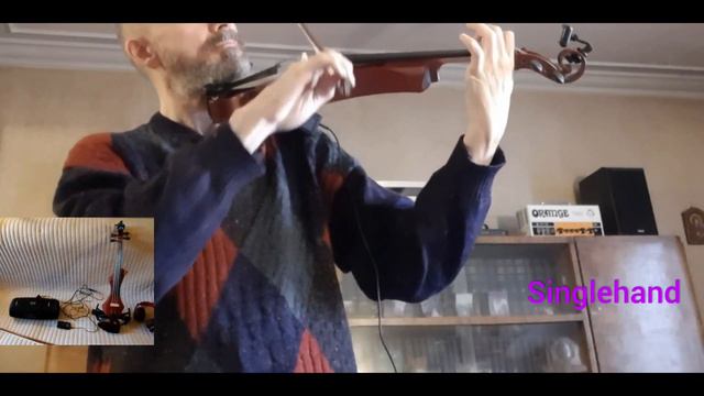 Violin and Bass through JBL Xtreme 3&Fender Mustang Micro смотреть онлайн