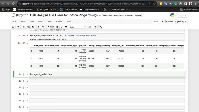 Slicing a Data Frame смотреть онлайн