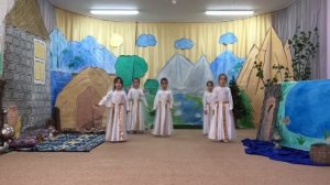 Девичий танец детский сад "Родничок" с.Ботлих