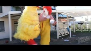 Ronald McDonald vs. Cookie Monster & Big Bird
