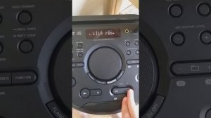 Обзор колонки Home Audio System MHC-V21D