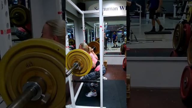 Jalkakyykky 5 x 80 kg