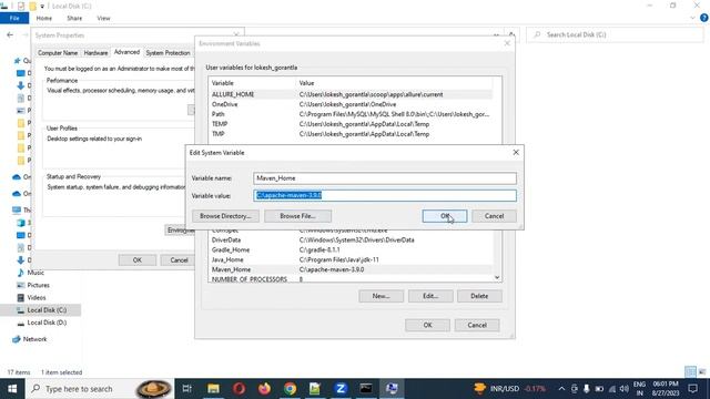 Part 5: Setup Selenium 4.8 Java 11 Maven in Windows | Telugu