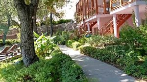 Sueno Hotels Beach 5* Side Турция. Территория бунгало. День.