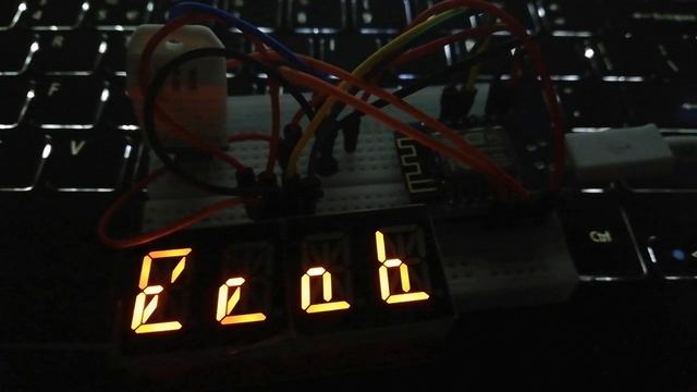 animated pseudo clock, thermometer and hygrometer on HT16K33 14-segment 4 digit led display (3) смотреть онлайн