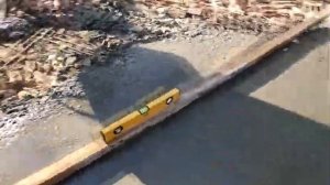 Бетонный пол в гараже, стяжка.