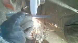 Нож для чистки картошки или нож из ножовки по металлу