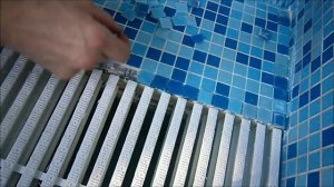 Ремонт мозайки в бассейне